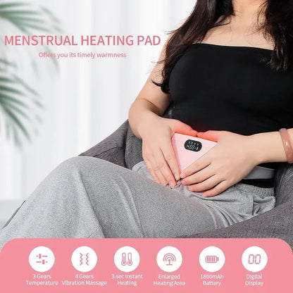 Cramp Comfort - Heat Therapy Massage Pad for Period Relief