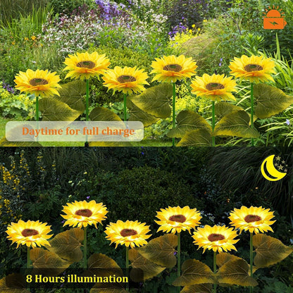 Sunflower Solar Powered Light (Pack of 1)