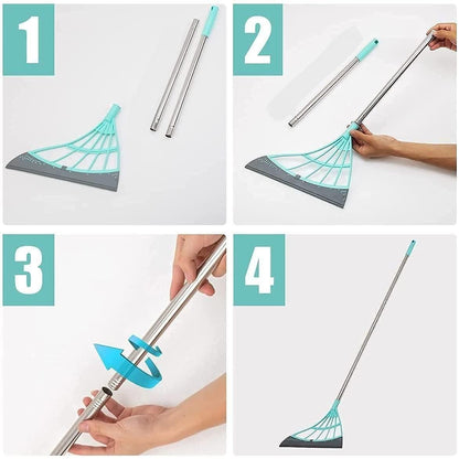 Mop -Multifunction 2 in 1 Squeegee Adjustable Silicone Mop(Pack of 1)
