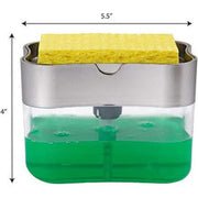 Zapdo Stylish Liquid Soap Dispenser (With Free Sponge)